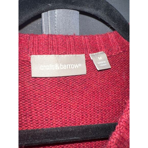 Ugly Christmas Sweater Xmas Size Medium Cardigan - Picture 2 of 3